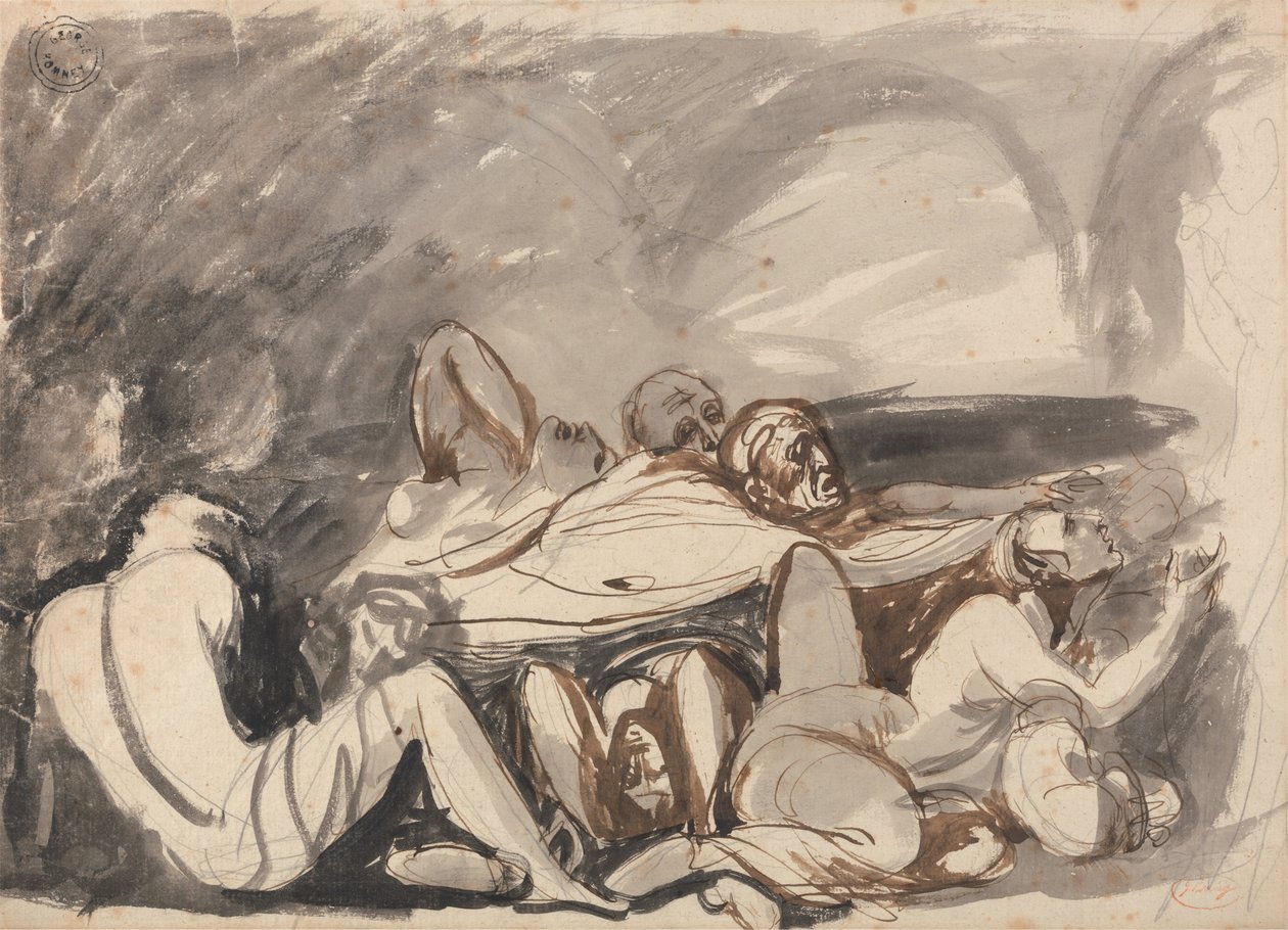 Börtön jelenet alkotó: George Romney