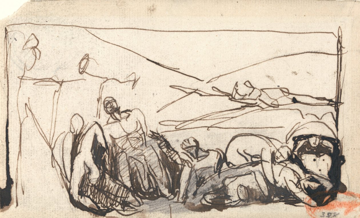 Börtönjelenet alkotó: George Romney