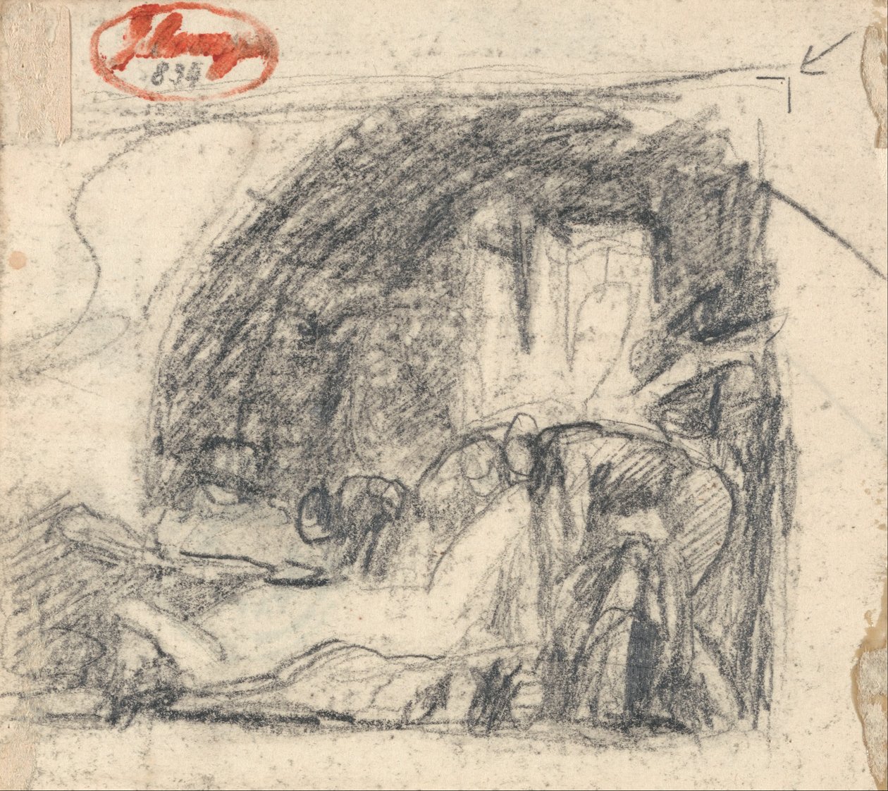 Börtönjelenet alkotó: George Romney