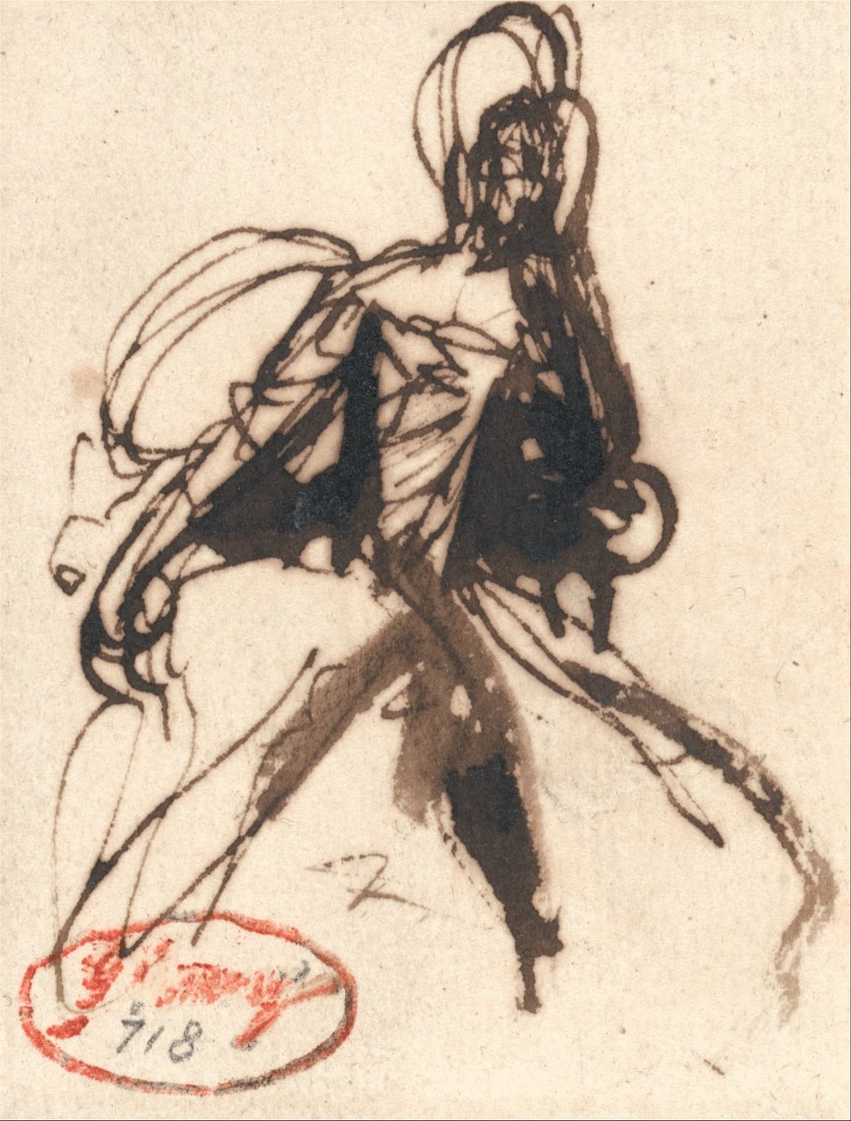 Ülő nő alkotó: George Romney