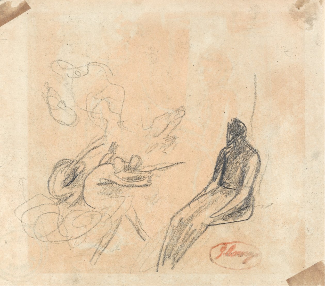 Krisztus megkísértése alkotó: George Romney