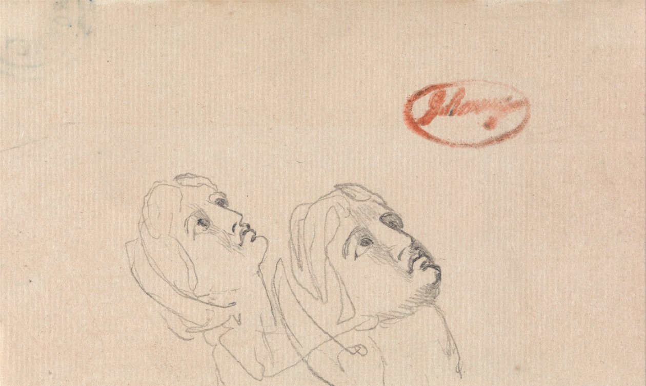 Két fej felnéz alkotó: George Romney