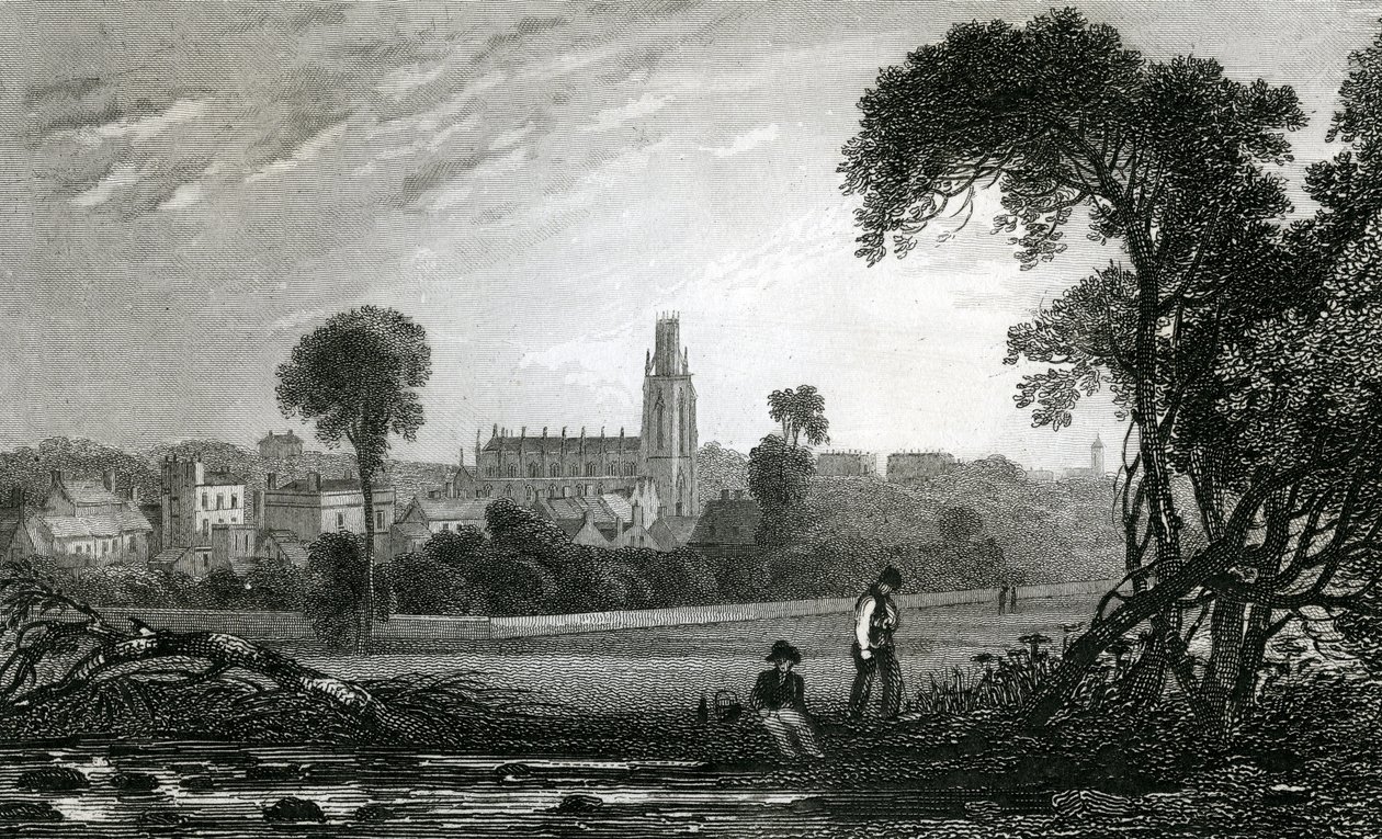 Szent György-templom, Rams-gate, Thomas Garner metszet, 1830 alkotó: George Shepherd