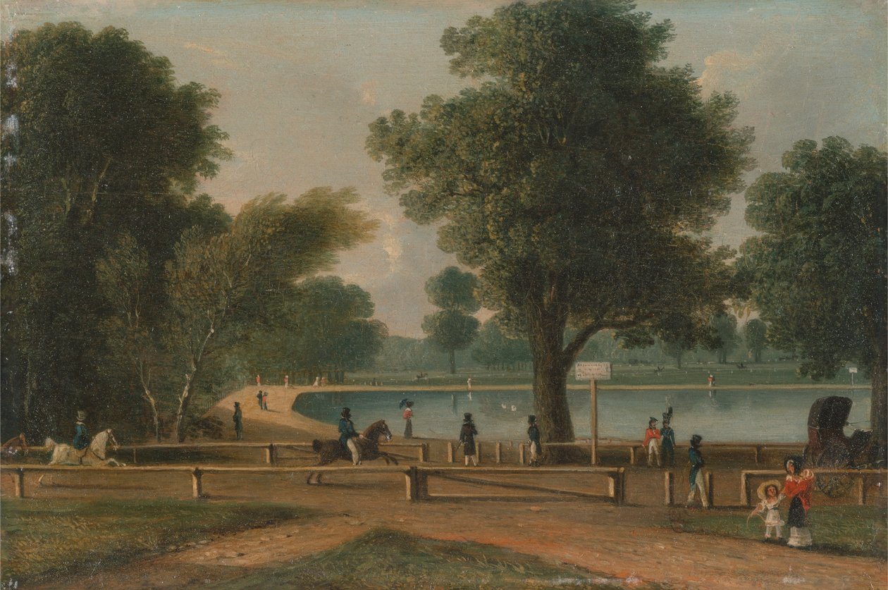 A szerpentin, a Hyde Park alkotó: George Shepherd