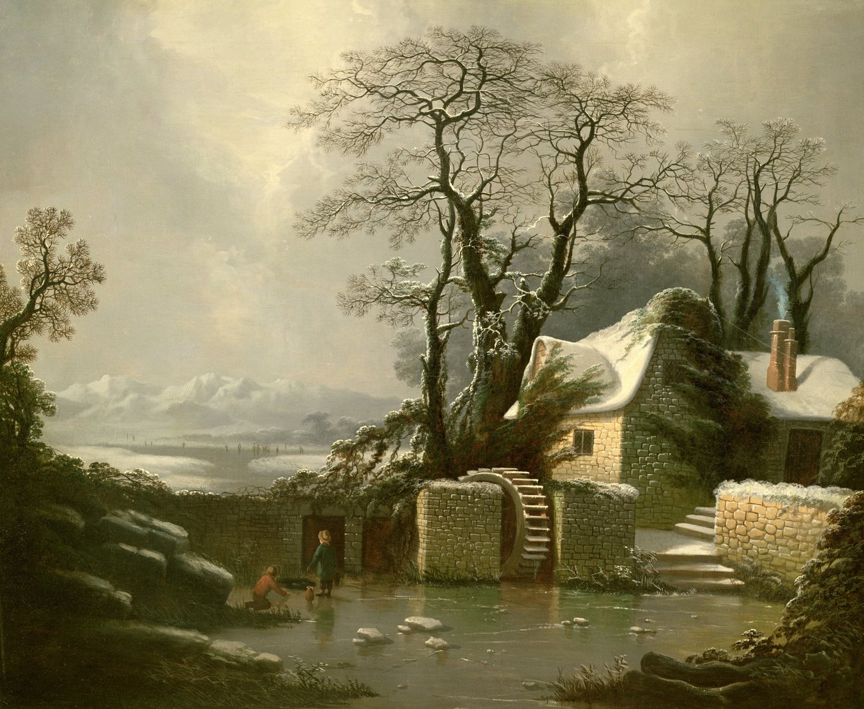 A Frozen Mill Race alkotó: George Smith