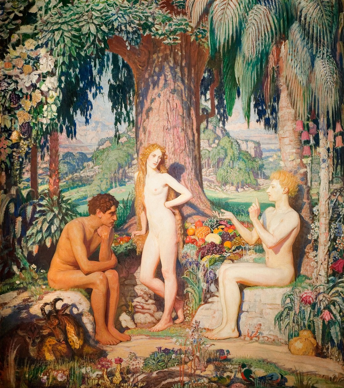 A teremtés, 1921 alkotó: George Spencer Watson