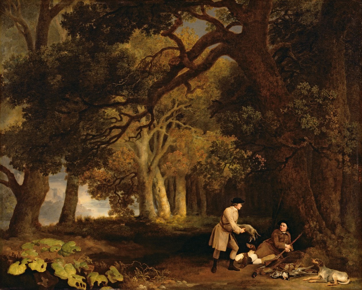 Pihenés fényképezés után alkotó: George Stubbs