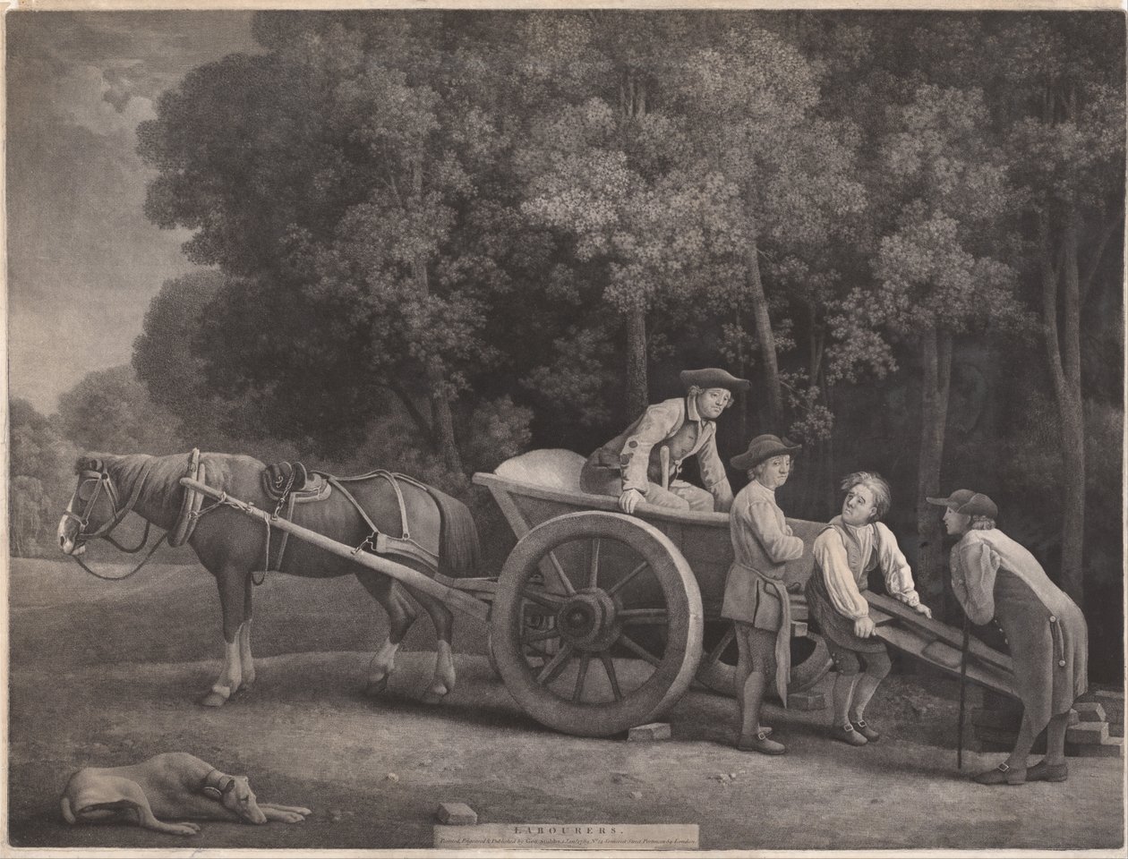 Munkások alkotó: George Stubbs