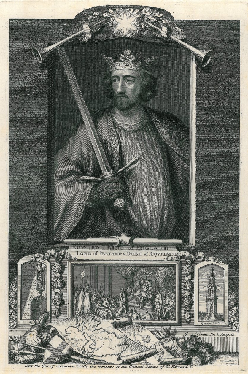 Edward I alkotó: George Vertue