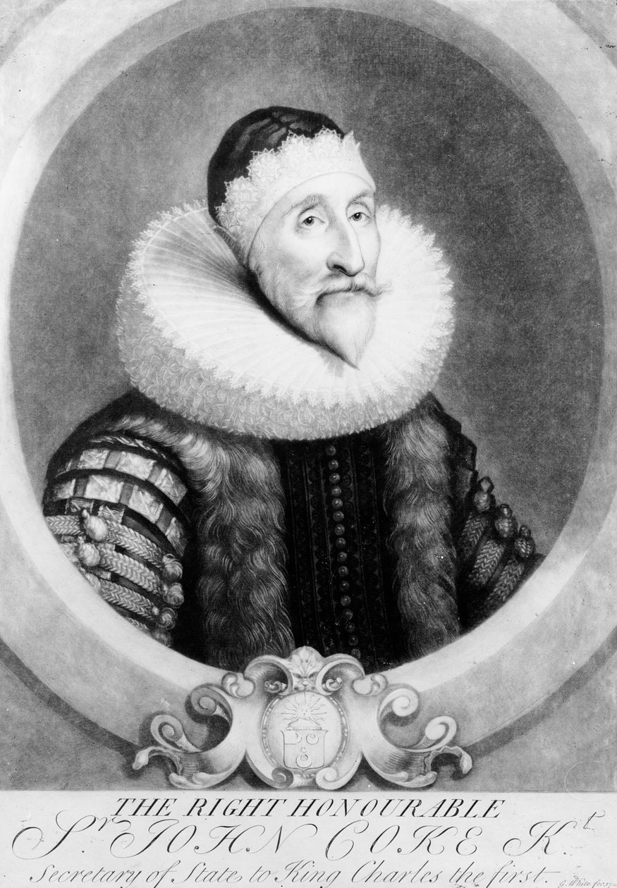 Sir John Coke, 1724 (mezzotinta) alkotó: George White