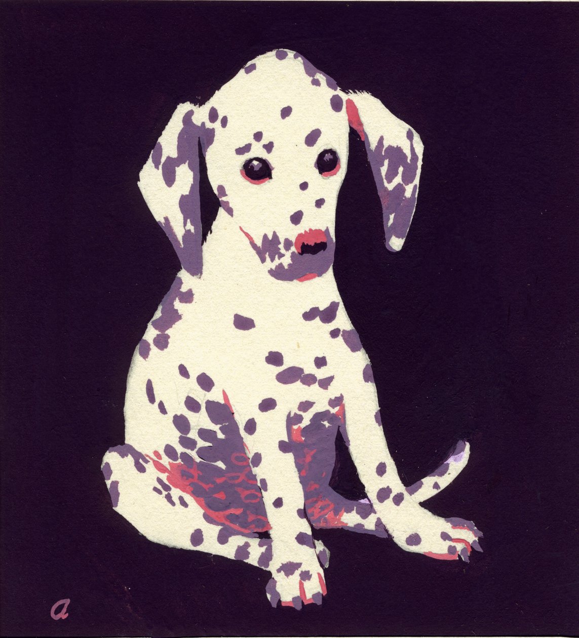 Dalmata kölyökkutya, 1950-es évek alkotó: George Adamson