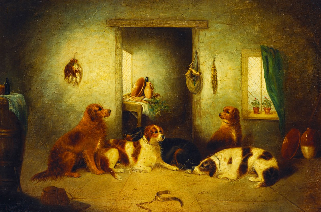 Mesterre várva, 1870 alkotó: George Armfield