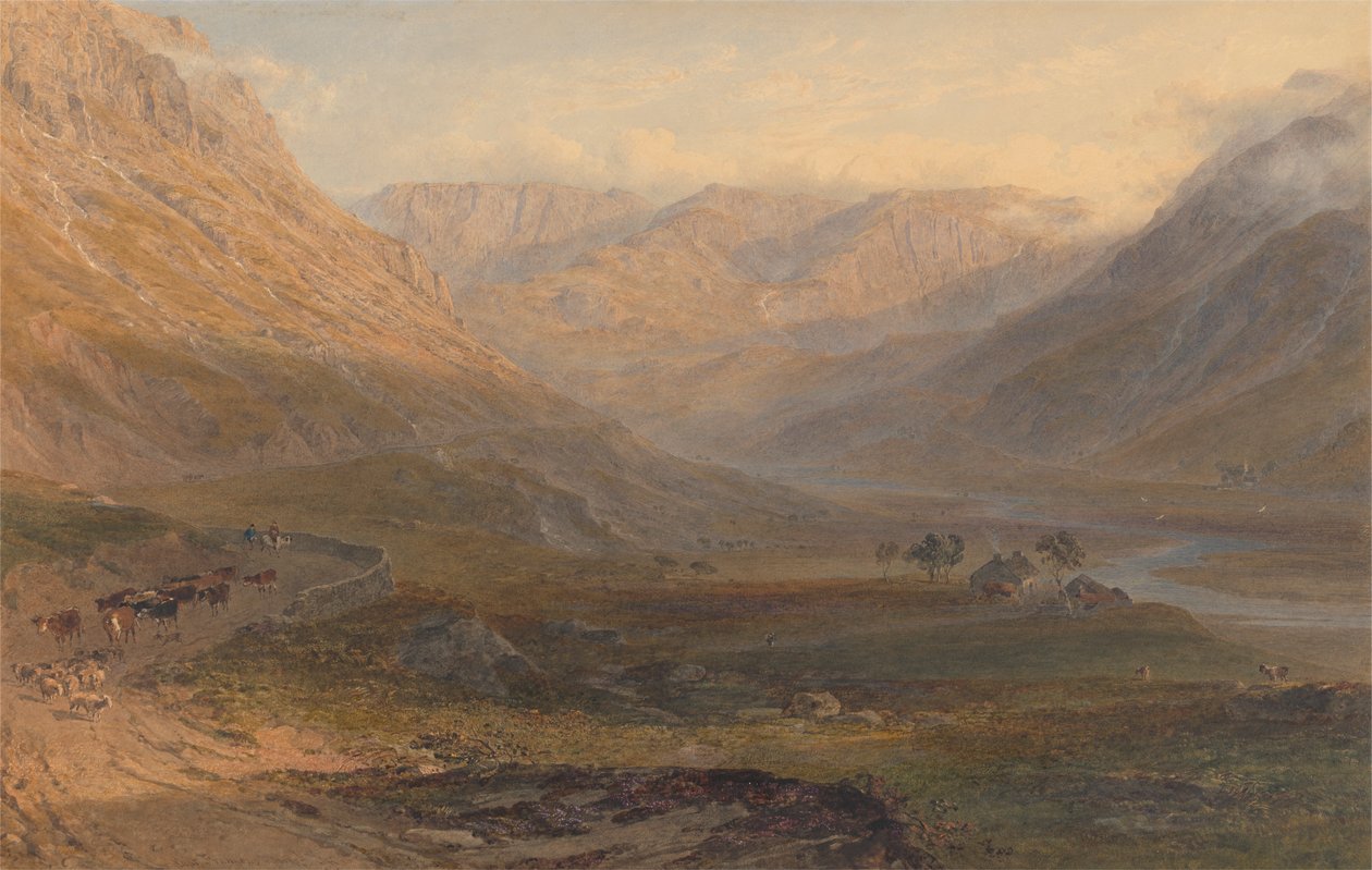 Nant Francon, Észak-Wales alkotó: George Arthur Fripp