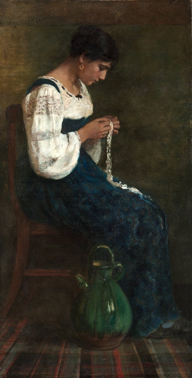 Capri csipkekészítő alkotó: George B. Butler