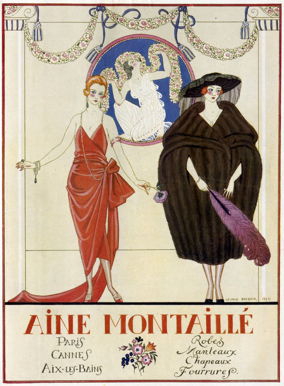 Aine-Montaille, 1920. alkotó: George Barbier