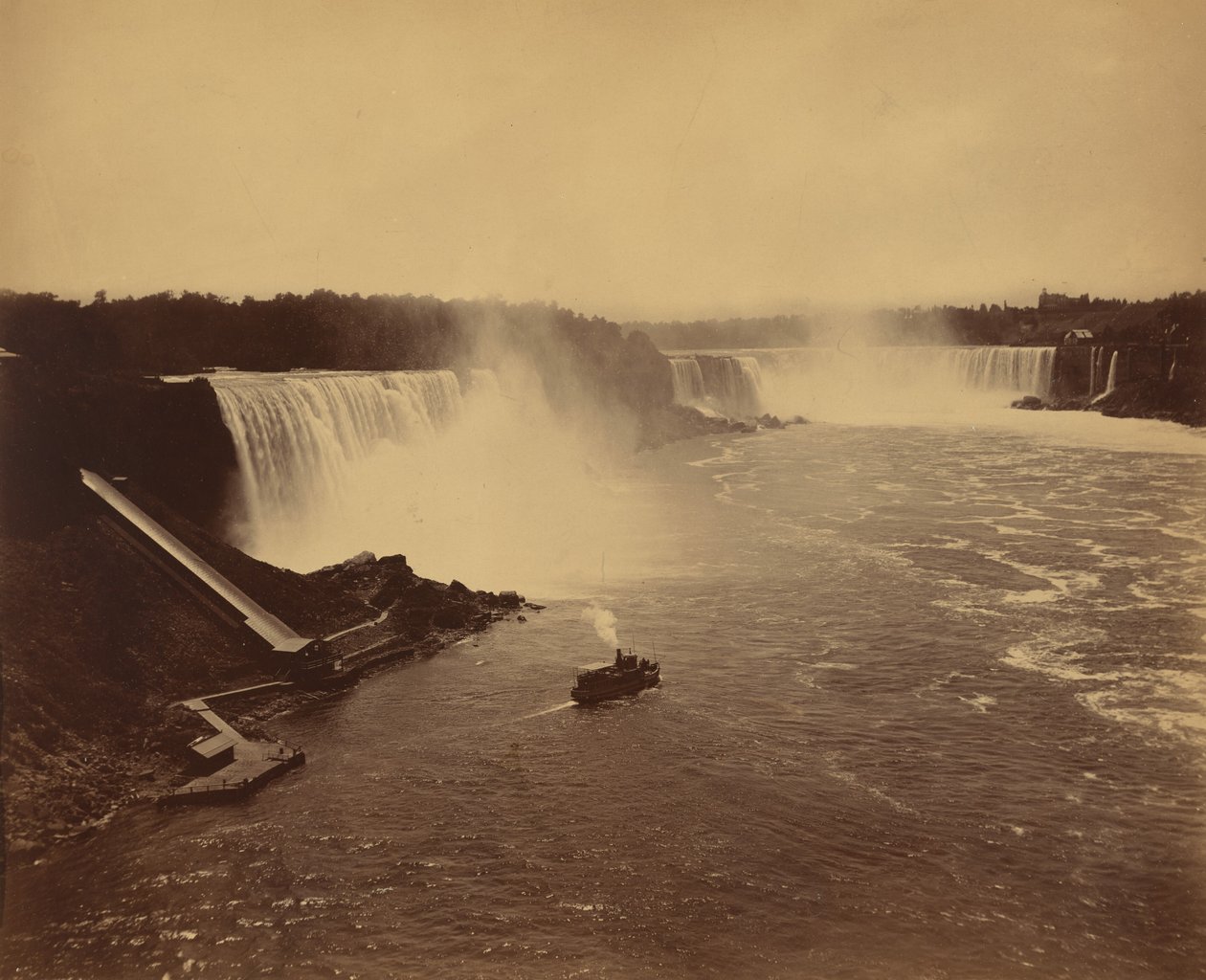 Niagara vízesés alkotó: George Barker