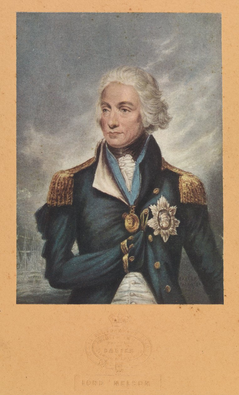 Horatio Nelson (1758-1805) alkotó: George Baxter