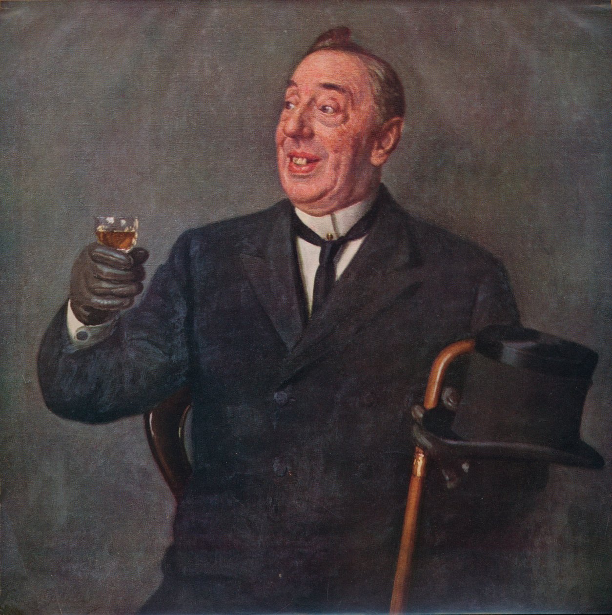 A gyászoló, 1935. alkotó: George Belcher