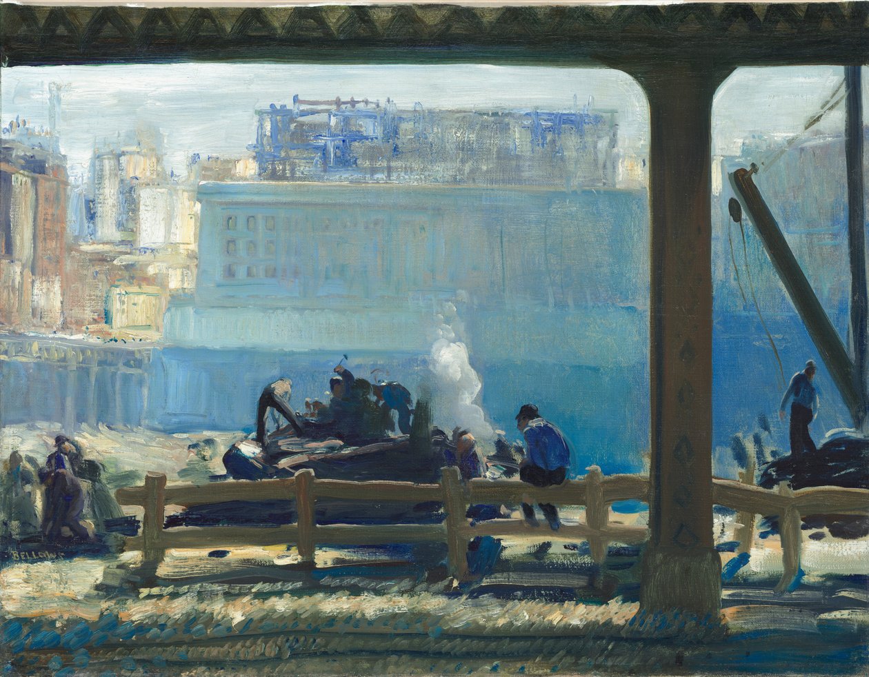 Kék Reggel alkotó: George Bellows