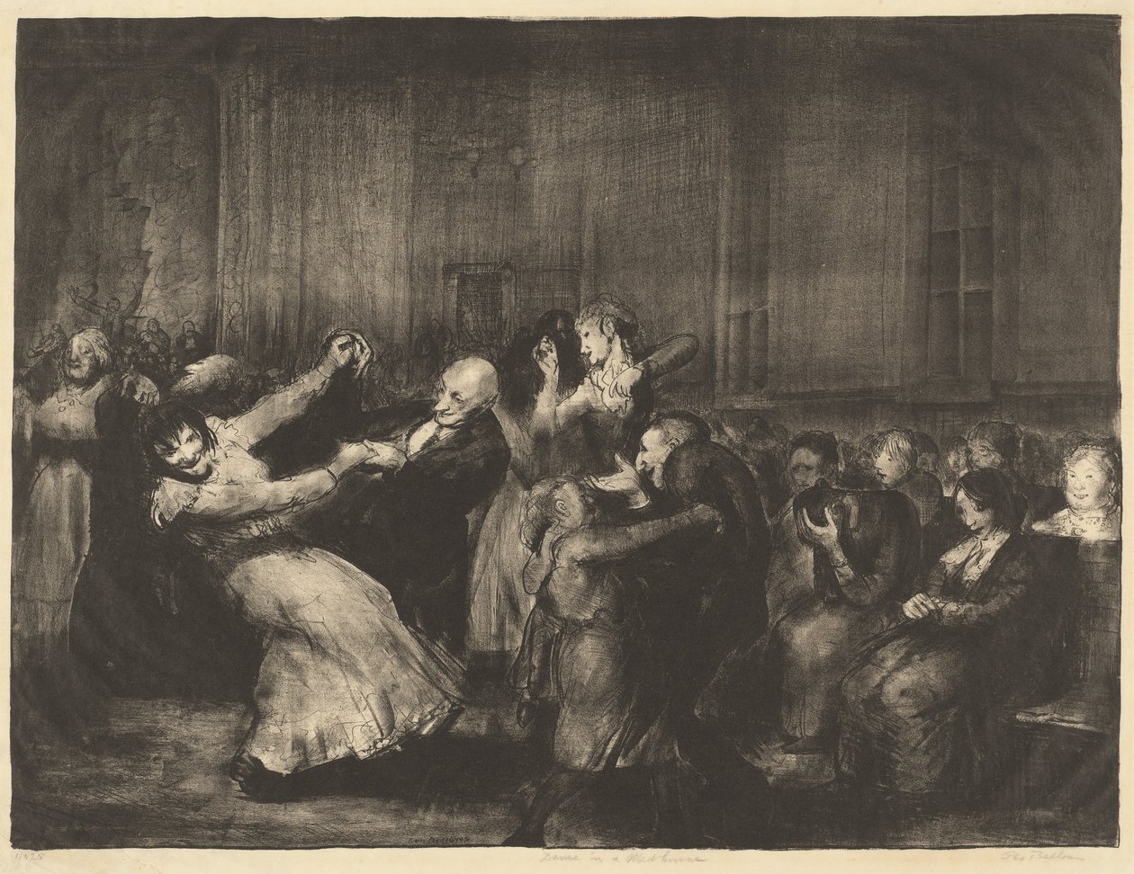 Táncolj egy őrültek házában alkotó: George Bellows