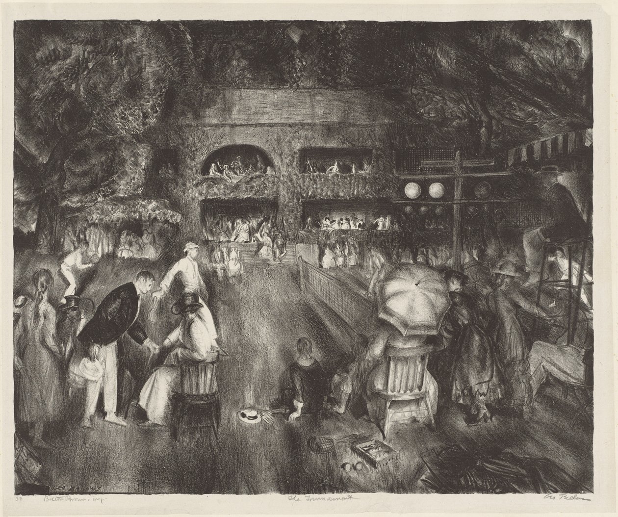 A torna alkotó: George Bellows
