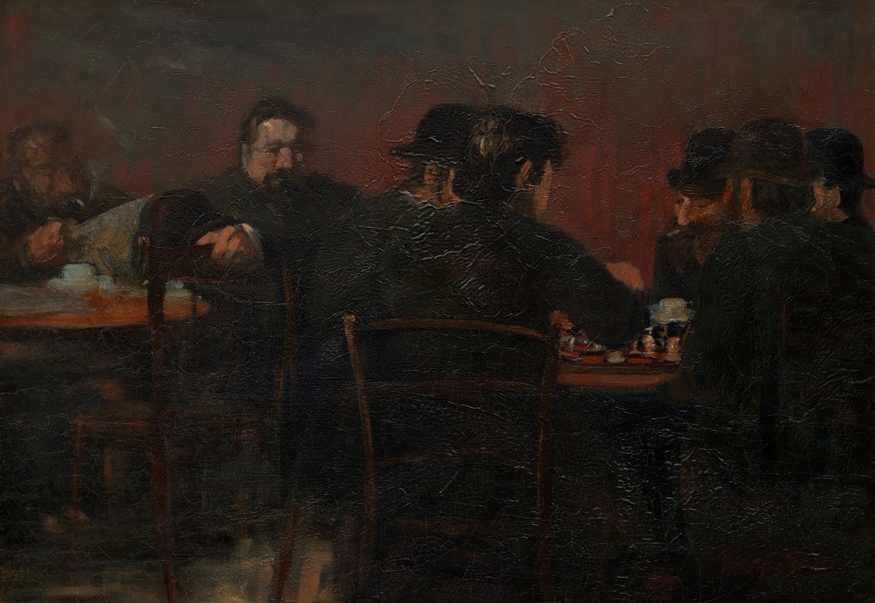 Sakkjátékosok alkotó: George Benjamin Luks