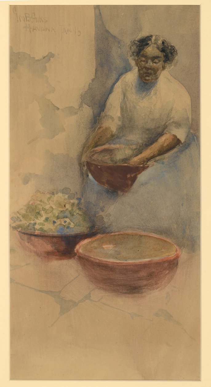 Havanna, Kuba alkotó: George Benjamin Luks
