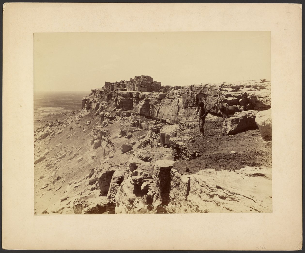 Hualpi, Moqui indián falu, Arizona alkotó: George Benjamin Wittick