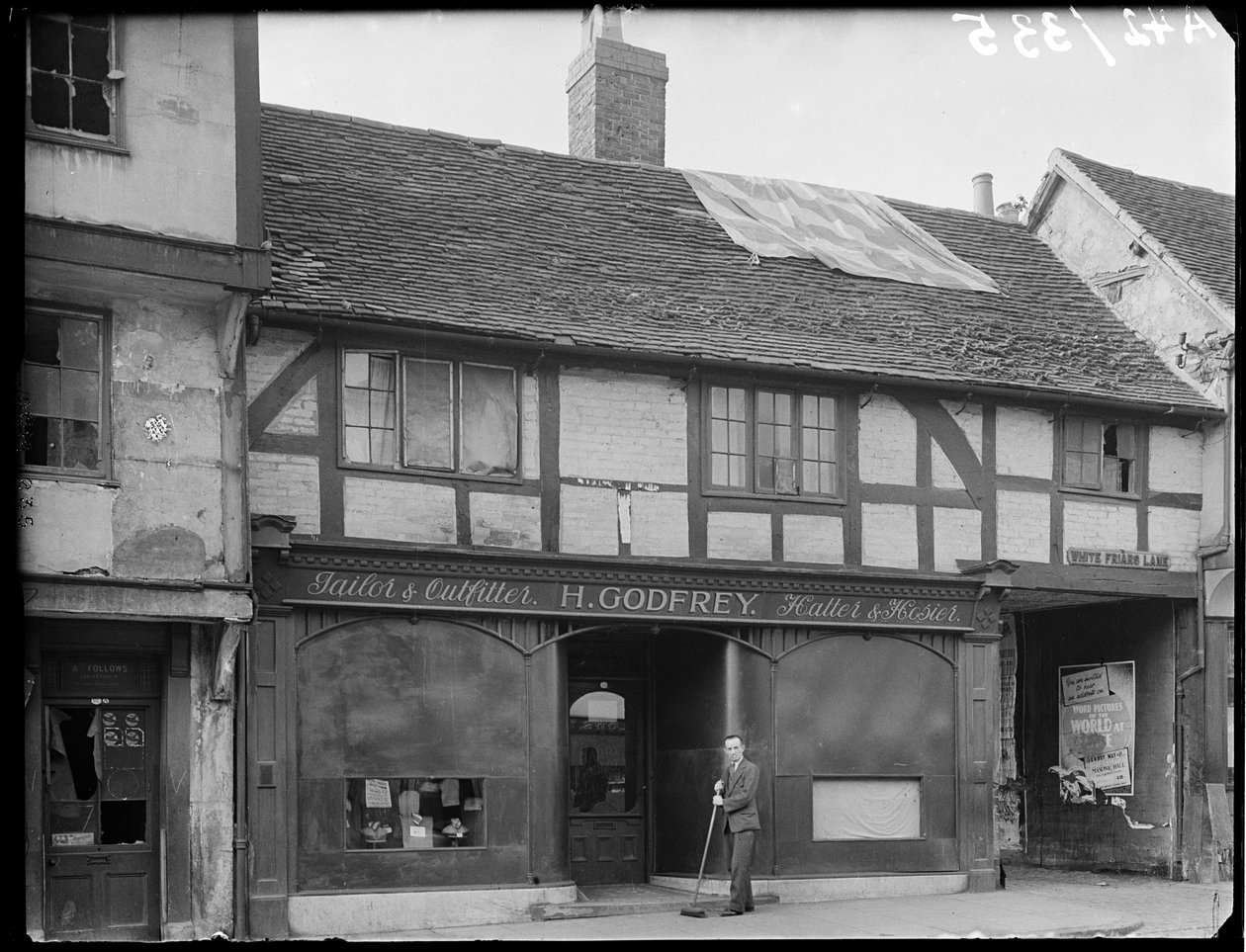 Gosford Street, Coventry, 1941. alkotó: George Bernard Mason
