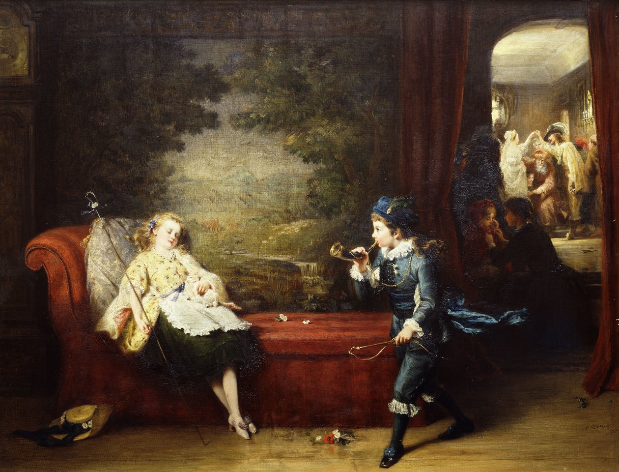 Kis Bo Peep, 1875 alkotó: George Bernard O