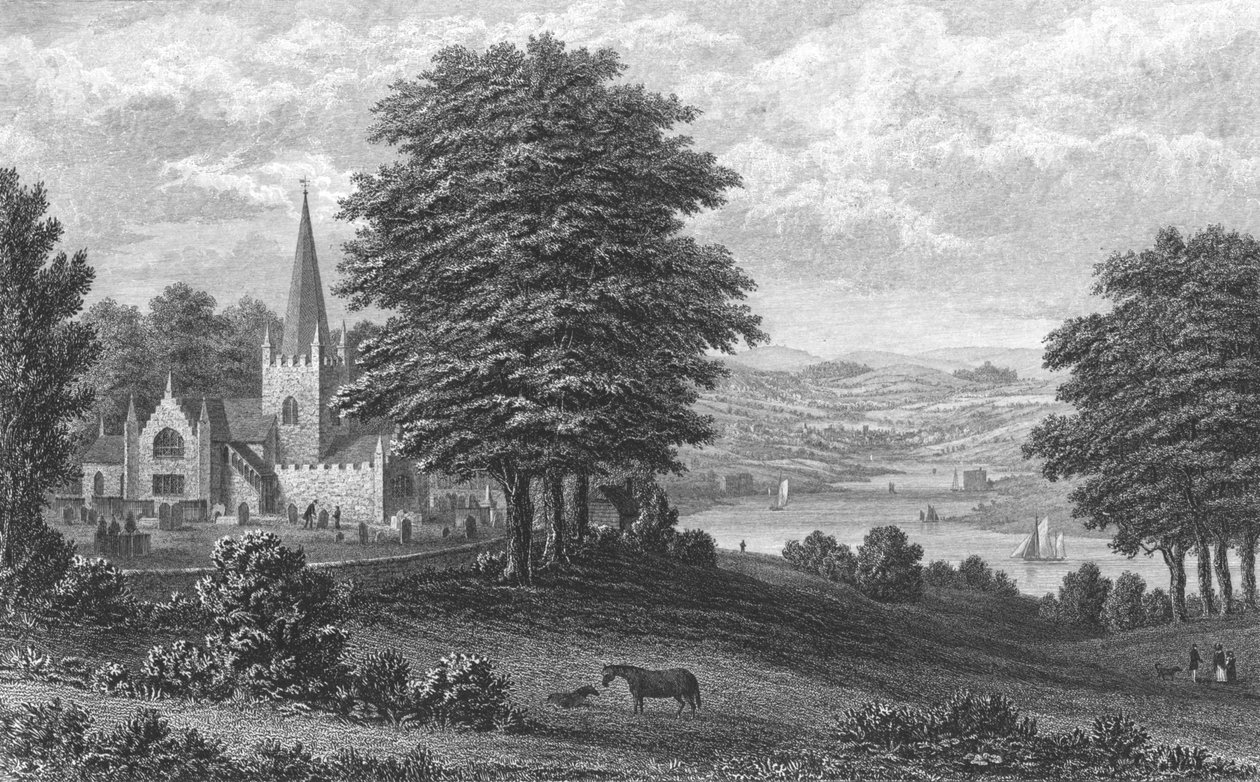 Whippingham Church, Wight-sziget, 1851 alkotó: George Brannon