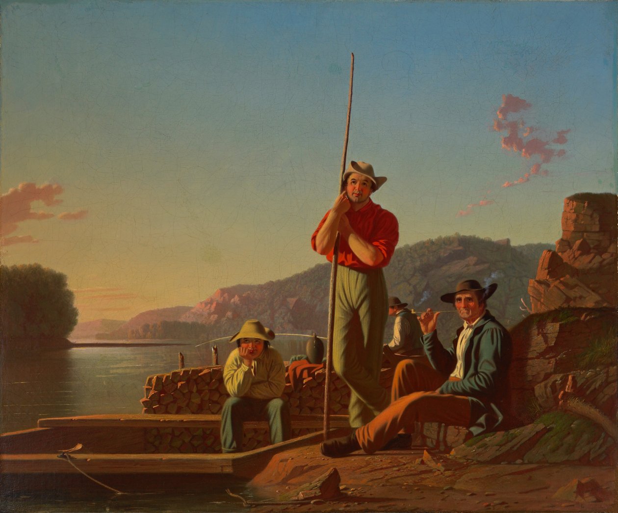 A fahajó alkotó: George Caleb Bingham