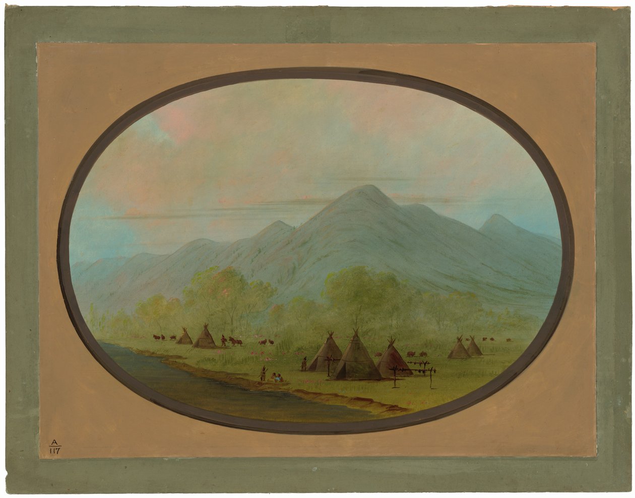Egy kis varjúfalu alkotó: George Catlin