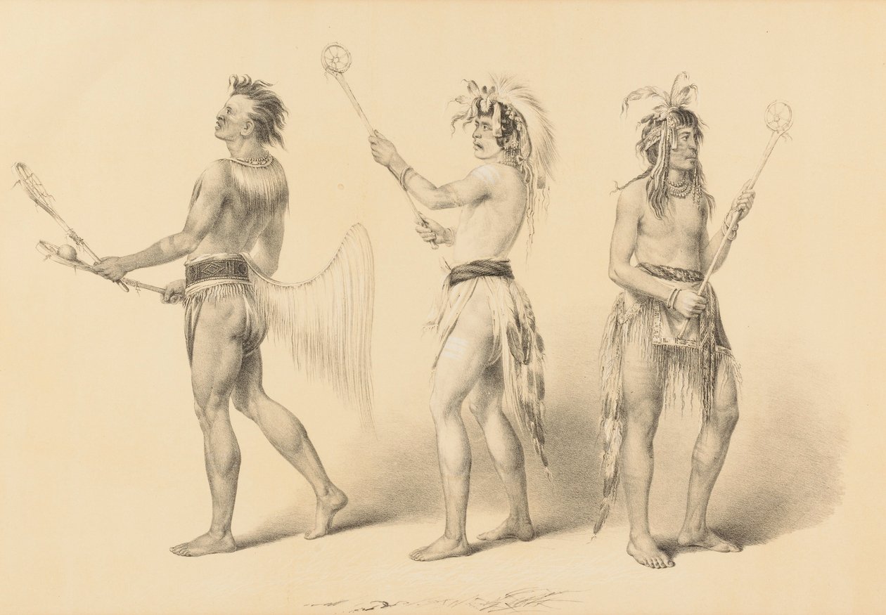 Labdajátékosok - 21. sz. alkotó: George Catlin