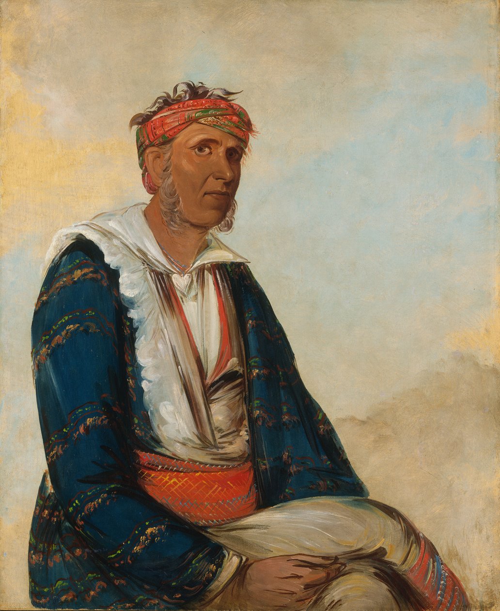 Cól-lee, a zenekar vezetője, 1834. alkotó: George Catlin