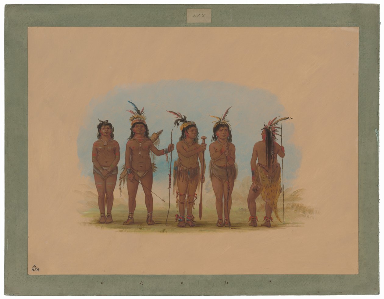 Öt karibi indián alkotó: George Catlin