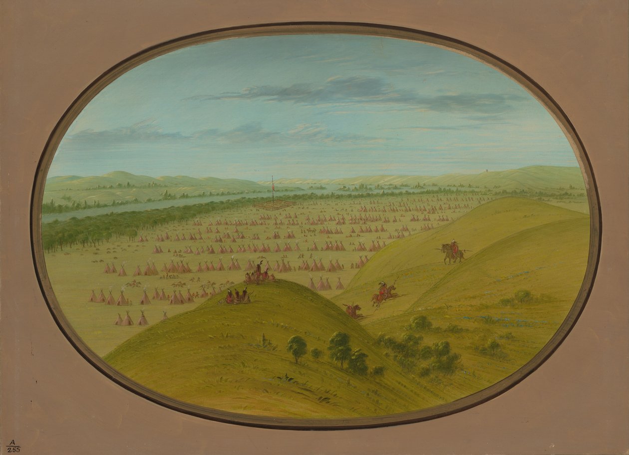 Fort Pierre, 18611869. alkotó: George Catlin