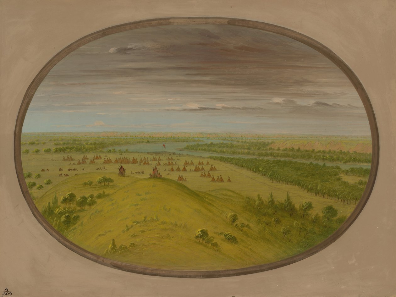 Fort Union, 18611869. alkotó: George Catlin