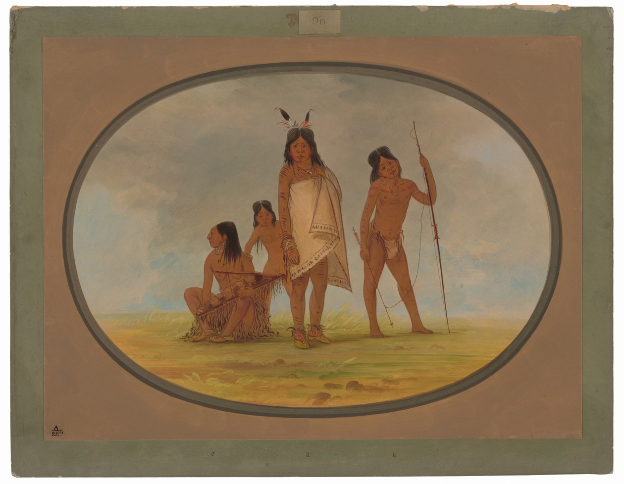 Négy laposfejű indián alkotó: George Catlin