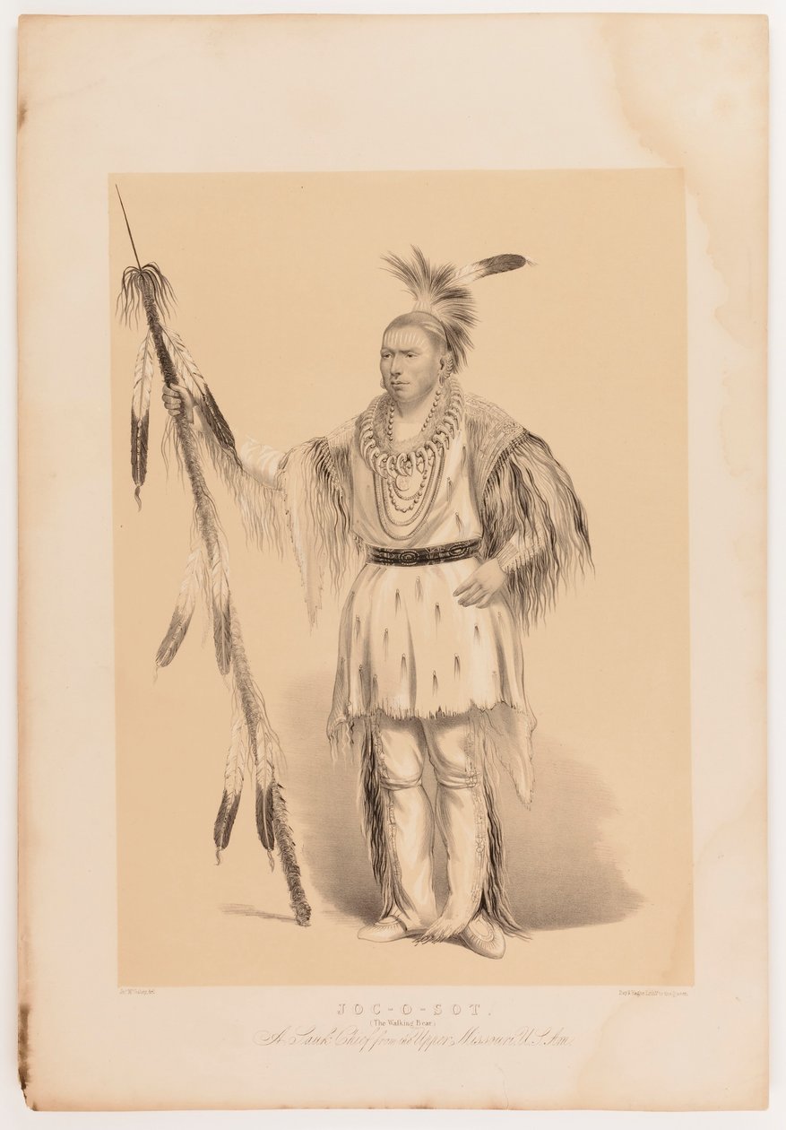 Joc-o-sot, a Sétáló Medve alkotó: George Catlin