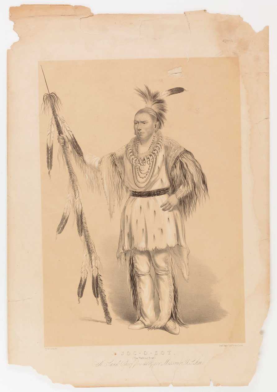 Joc-o-sot, a Sétáló Medve alkotó: George Catlin