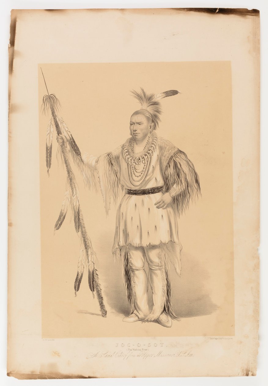 Joc-o-sot, a Sétáló Medve alkotó: George Catlin