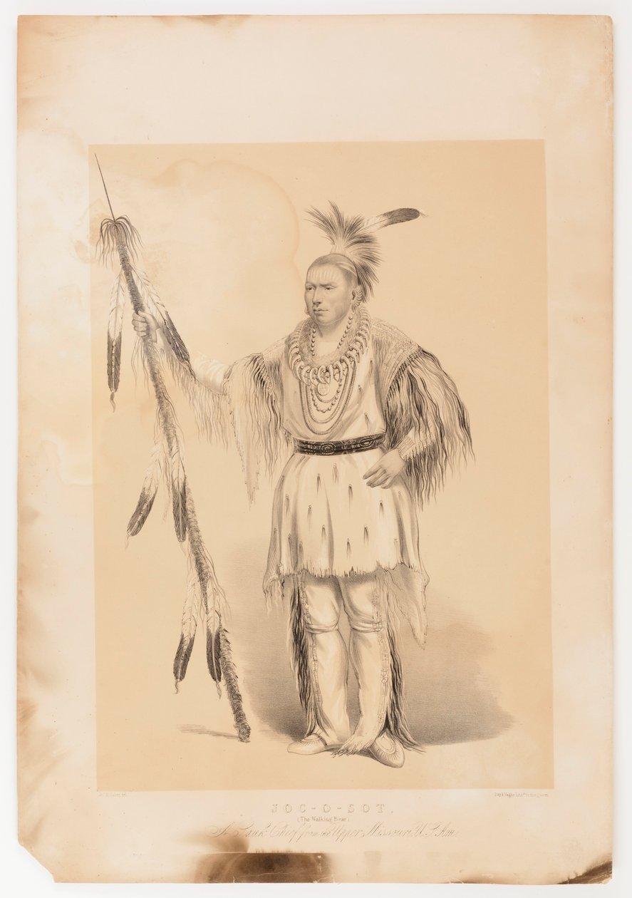 Joc-o-sot, a Sétáló Medve alkotó: George Catlin