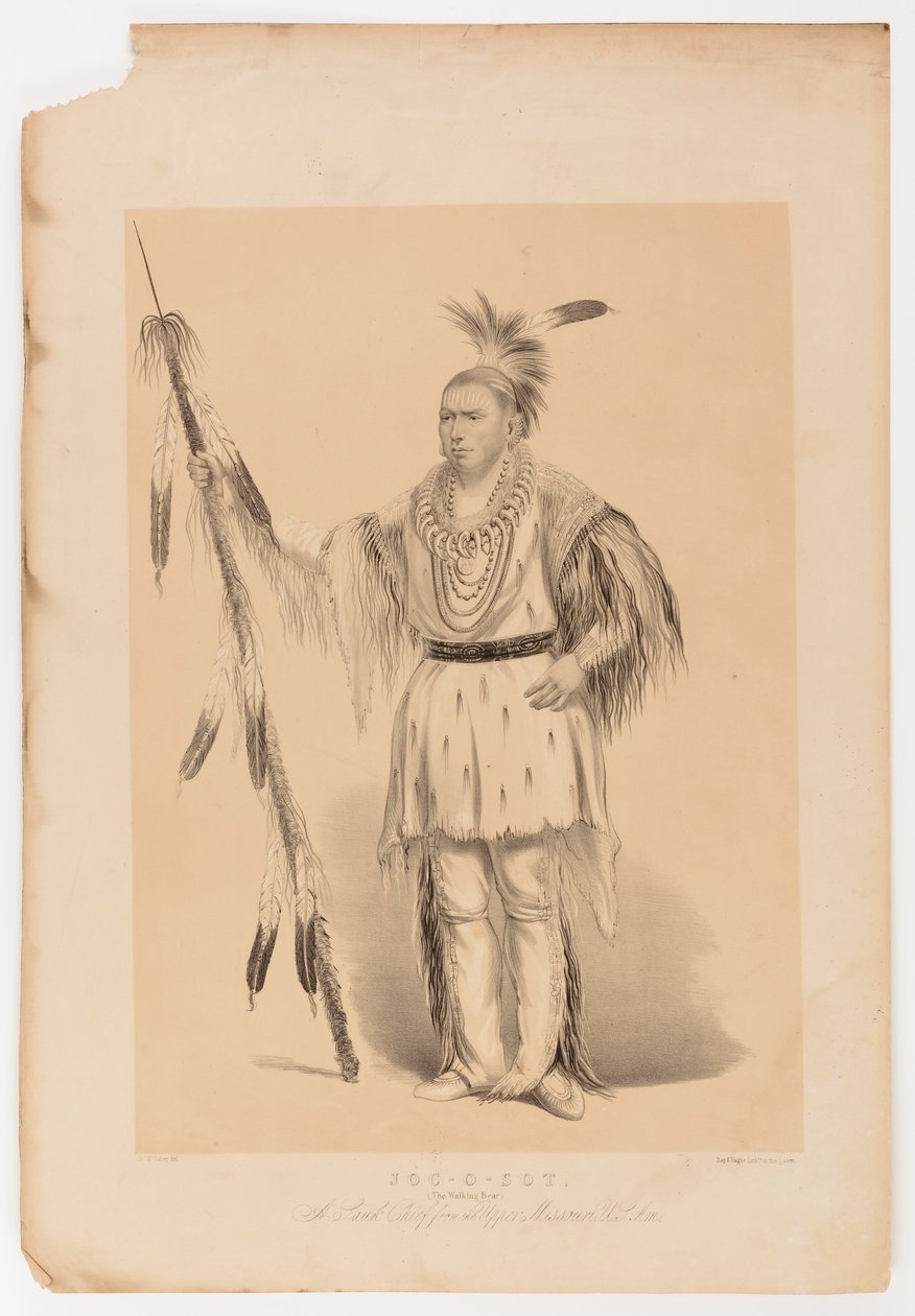 Joc-o-sot, a Sétáló Medve alkotó: George Catlin