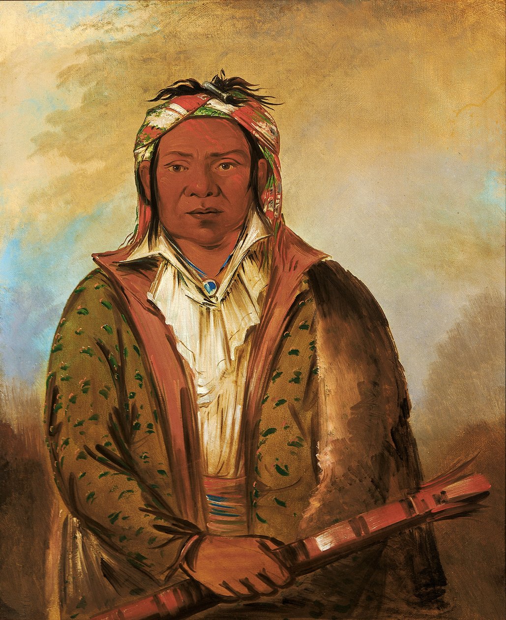 Shee-náh-wee, 1830. alkotó: George Catlin