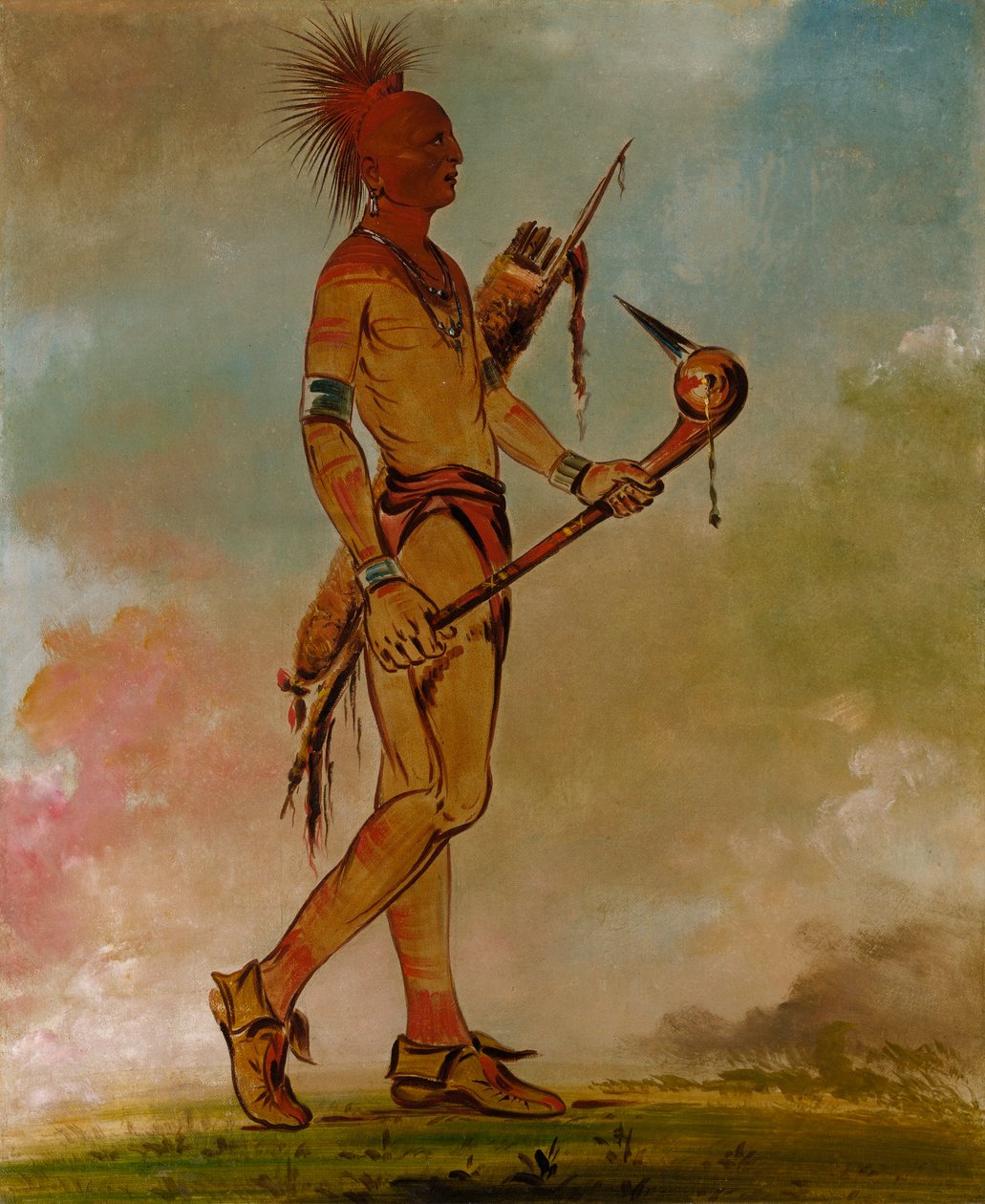 Shin-ga-wás-sa, Szép madár alkotó: George Catlin