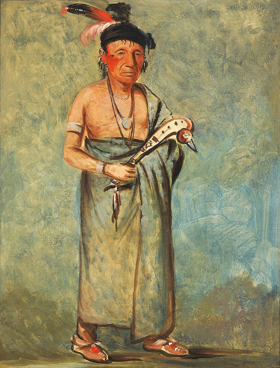 Span-e-o-née-kaw, The Spaniard alkotó: George Catlin