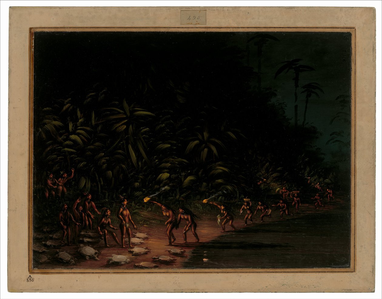 Teknősvadászat alkotó: George Catlin