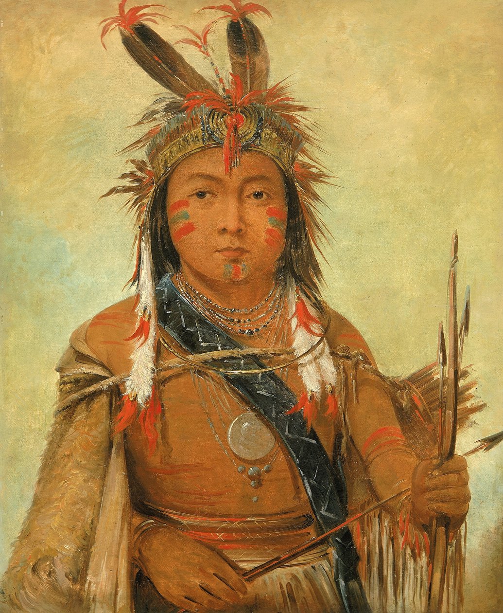 Ud-je-jock, Pelikán, egy fiú alkotó: George Catlin