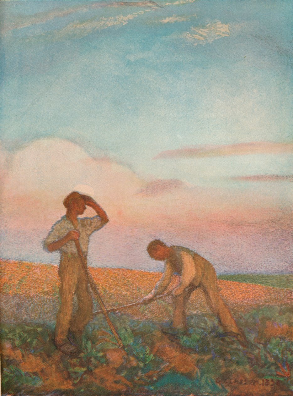Hoeing, 1872-1911, 1911 alkotó: George Clausen